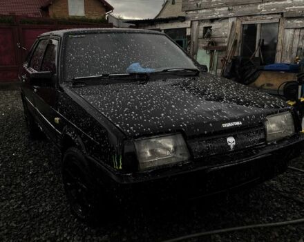 Черный ВАЗ 21099, объемом двигателя 2.5 л и пробегом 250 тыс. км за 1000 $, фото 5 на Automoto.ua