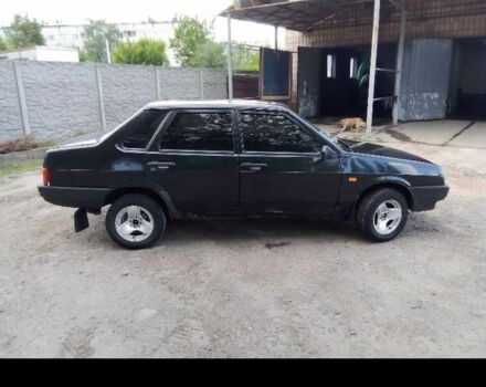 Черный ВАЗ 21099, объемом двигателя 1.5 л и пробегом 99 тыс. км за 1400 $, фото 2 на Automoto.ua