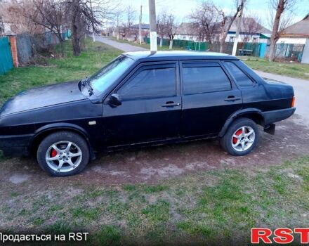 Черный ВАЗ 21099, объемом двигателя 1.5 л и пробегом 190 тыс. км за 1000 $, фото 8 на Automoto.ua