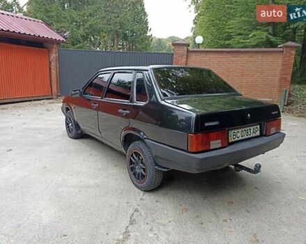 Черный ВАЗ 21099, объемом двигателя 1.5 л и пробегом 262 тыс. км за 1450 $, фото 5 на Automoto.ua