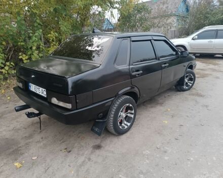 Черный ВАЗ 21099, объемом двигателя 1.5 л и пробегом 231 тыс. км за 1677 $, фото 3 на Automoto.ua