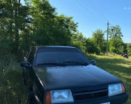 Черный ВАЗ 21099, объемом двигателя 1.5 л и пробегом 228 тыс. км за 1200 $, фото 4 на Automoto.ua