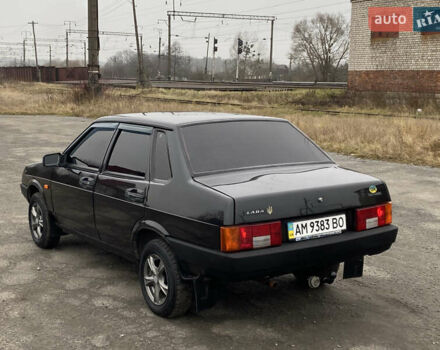 Чорний ВАЗ 21099, об'ємом двигуна 1.5 л та пробігом 124 тис. км за 1750 $, фото 30 на Automoto.ua