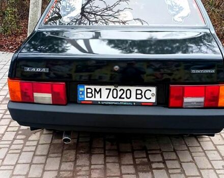 Черный ВАЗ 21099, объемом двигателя 1.5 л и пробегом 350 тыс. км за 2500 $, фото 1 на Automoto.ua