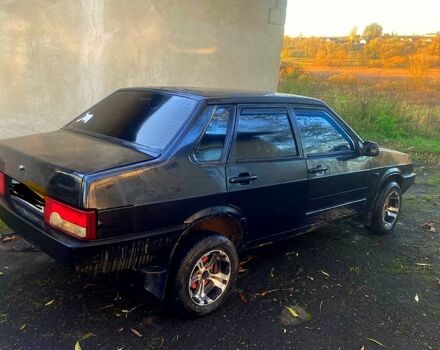 Черный ВАЗ 21099, объемом двигателя 1.5 л и пробегом 250 тыс. км за 700 $, фото 3 на Automoto.ua