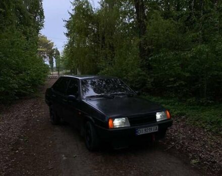 Черный ВАЗ 21099, объемом двигателя 1.5 л и пробегом 228 тыс. км за 1200 $, фото 3 на Automoto.ua
