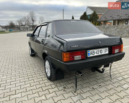 Черный ВАЗ 21099, объемом двигателя 1.5 л и пробегом 220 тыс. км за 1650 $, фото 6 на Automoto.ua