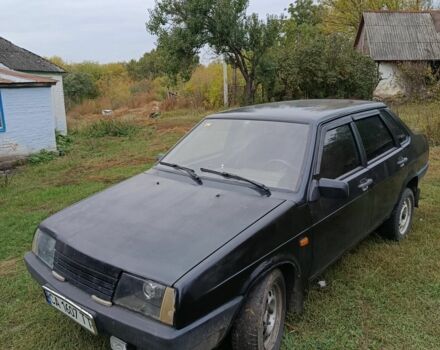Черный ВАЗ 21099, объемом двигателя 1.5 л и пробегом 275 тыс. км за 1072 $, фото 7 на Automoto.ua