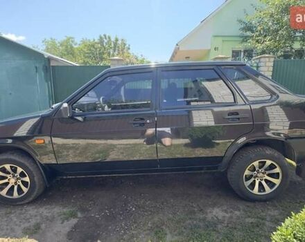 Черный ВАЗ 21099, объемом двигателя 1.5 л и пробегом 102 тыс. км за 2500 $, фото 2 на Automoto.ua