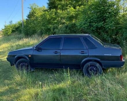 Черный ВАЗ 21099, объемом двигателя 1.5 л и пробегом 228 тыс. км за 1200 $, фото 6 на Automoto.ua