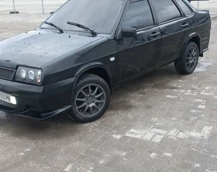 Чорний ВАЗ 21099, об'ємом двигуна 1.6 л та пробігом 235 тис. км за 3700 $, фото 6 на Automoto.ua