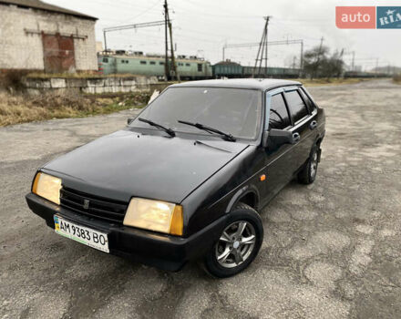 Чорний ВАЗ 21099, об'ємом двигуна 1.5 л та пробігом 124 тис. км за 1750 $, фото 2 на Automoto.ua