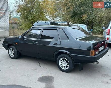 Черный ВАЗ 21099, объемом двигателя 1.5 л и пробегом 160 тыс. км за 2000 $, фото 5 на Automoto.ua