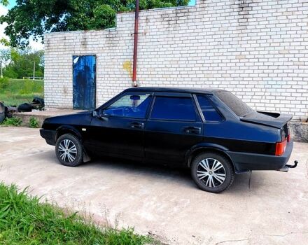 Черный ВАЗ 21099, объемом двигателя 1.5 л и пробегом 160 тыс. км за 1300 $, фото 4 на Automoto.ua