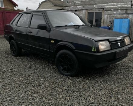 Черный ВАЗ 21099, объемом двигателя 2.5 л и пробегом 250 тыс. км за 1000 $, фото 7 на Automoto.ua