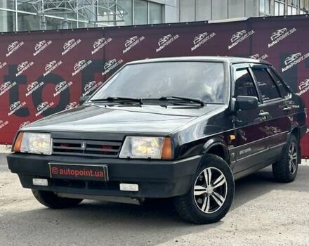Черный ВАЗ 21099, объемом двигателя 1.5 л и пробегом 155 тыс. км за 1999 $, фото 2 на Automoto.ua