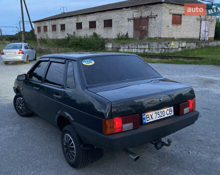 Черный ВАЗ 21099, объемом двигателя 1.5 л и пробегом 126 тыс. км за 1350 $, фото 3 на Automoto.ua