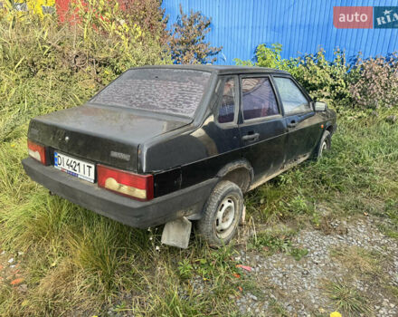 Черный ВАЗ 21099, объемом двигателя 1.6 л и пробегом 150 тыс. км за 800 $, фото 2 на Automoto.ua
