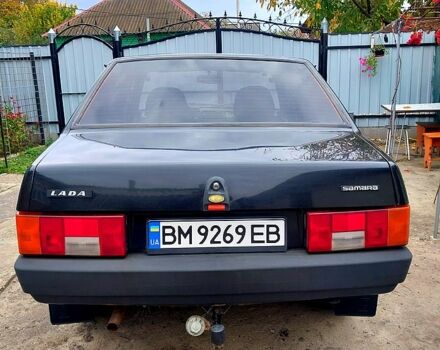 Черный ВАЗ 21099, объемом двигателя 1.5 л и пробегом 250 тыс. км за 1850 $, фото 3 на Automoto.ua