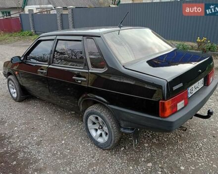 Черный ВАЗ 21099, объемом двигателя 1.5 л и пробегом 156 тыс. км за 1700 $, фото 2 на Automoto.ua