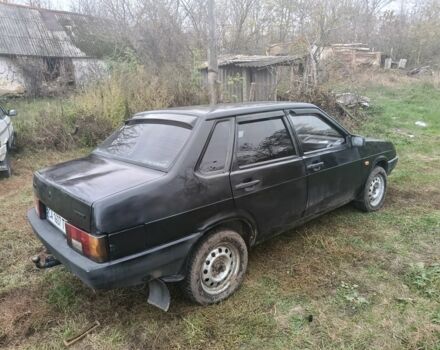 Черный ВАЗ 21099, объемом двигателя 1.5 л и пробегом 275 тыс. км за 1072 $, фото 3 на Automoto.ua