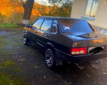 Черный ВАЗ 21099, объемом двигателя 1.5 л и пробегом 250 тыс. км за 700 $, фото 1 на Automoto.ua