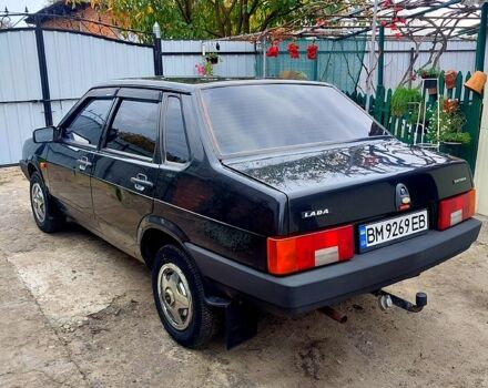 Черный ВАЗ 21099, объемом двигателя 1.5 л и пробегом 250 тыс. км за 1850 $, фото 2 на Automoto.ua