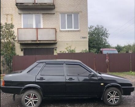 Черный ВАЗ 21099, объемом двигателя 1.5 л и пробегом 100 тыс. км за 1200 $, фото 1 на Automoto.ua