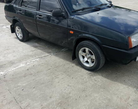 Черный ВАЗ 21099, объемом двигателя 1.6 л и пробегом 144 тыс. км за 2500 $, фото 2 на Automoto.ua