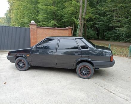 Черный ВАЗ 21099, объемом двигателя 1.5 л и пробегом 262 тыс. км за 1450 $, фото 5 на Automoto.ua