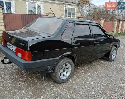 Черный ВАЗ 21099, объемом двигателя 1.5 л и пробегом 156 тыс. км за 1700 $, фото 7 на Automoto.ua