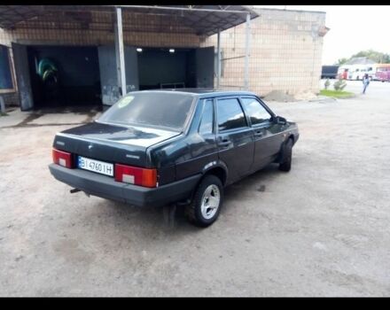 Черный ВАЗ 21099, объемом двигателя 1.5 л и пробегом 99 тыс. км за 1400 $, фото 4 на Automoto.ua