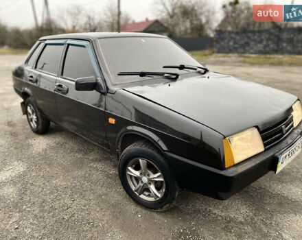 Чорний ВАЗ 21099, об'ємом двигуна 1.5 л та пробігом 124 тис. км за 1750 $, фото 4 на Automoto.ua
