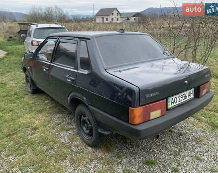 Черный ВАЗ 21099, объемом двигателя 1.6 л и пробегом 138 тыс. км за 1000 $, фото 6 на Automoto.ua