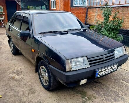 Черный ВАЗ 21099, объемом двигателя 1.5 л и пробегом 250 тыс. км за 1850 $, фото 4 на Automoto.ua