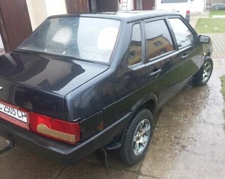 Черный ВАЗ 21099, объемом двигателя 1.6 л и пробегом 168 тыс. км за 800 $, фото 11 на Automoto.ua