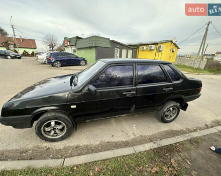 Черный ВАЗ 21099, объемом двигателя 1.6 л и пробегом 240 тыс. км за 1500 $, фото 1 на Automoto.ua