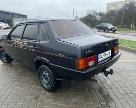 Черный ВАЗ 21099, объемом двигателя 1.6 л и пробегом 250 тыс. км за 1600 $, фото 2 на Automoto.ua