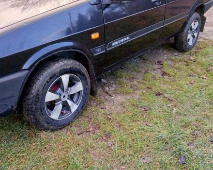 Черный ВАЗ 21099, объемом двигателя 1.6 л и пробегом 167 тыс. км за 1750 $, фото 1 на Automoto.ua