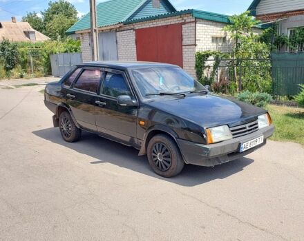 Черный ВАЗ 21099, объемом двигателя 1.6 л и пробегом 200 тыс. км за 900 $, фото 1 на Automoto.ua