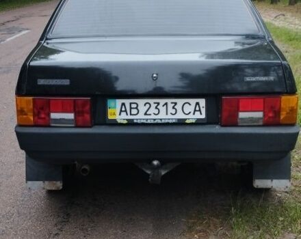 Черный ВАЗ 21099, объемом двигателя 1.6 л и пробегом 200 тыс. км за 1650 $, фото 4 на Automoto.ua