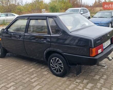 Черный ВАЗ 21099, объемом двигателя 1.6 л и пробегом 125 тыс. км за 1650 $, фото 4 на Automoto.ua