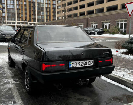 Черный ВАЗ 21099, объемом двигателя 1.6 л и пробегом 261 тыс. км за 1400 $, фото 2 на Automoto.ua