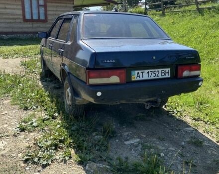 Черный ВАЗ 21099, объемом двигателя 1.6 л и пробегом 137 тыс. км за 600 $, фото 5 на Automoto.ua