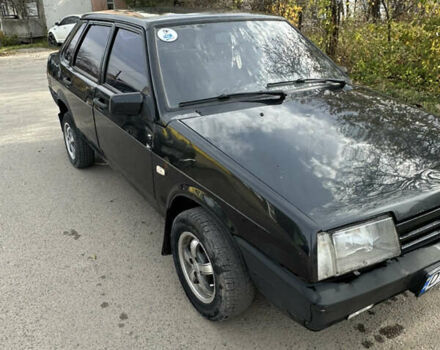 Черный ВАЗ 21099, объемом двигателя 1.6 л и пробегом 240 тыс. км за 1500 $, фото 5 на Automoto.ua