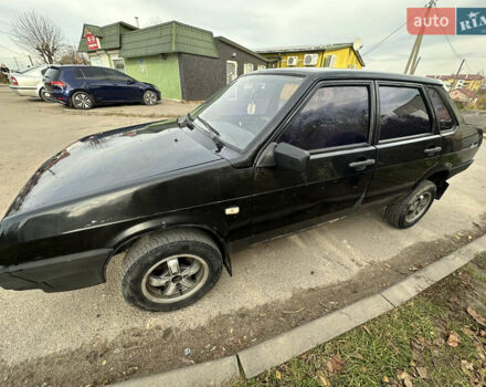 Черный ВАЗ 21099, объемом двигателя 1.6 л и пробегом 240 тыс. км за 1500 $, фото 2 на Automoto.ua