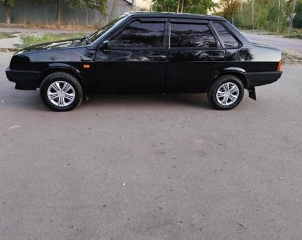 Чорний ВАЗ 21099, об'ємом двигуна 1.6 л та пробігом 220 тис. км за 1999 $, фото 5 на Automoto.ua