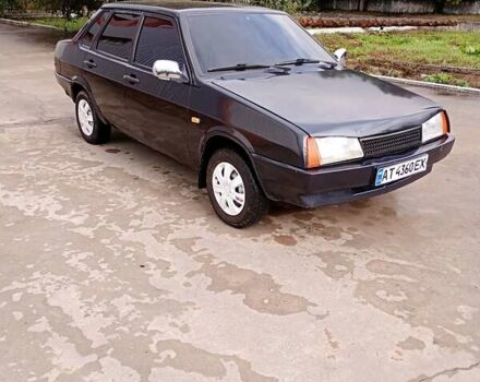 Чорний ВАЗ 21099, об'ємом двигуна 1.6 л та пробігом 200 тис. км за 1300 $, фото 4 на Automoto.ua