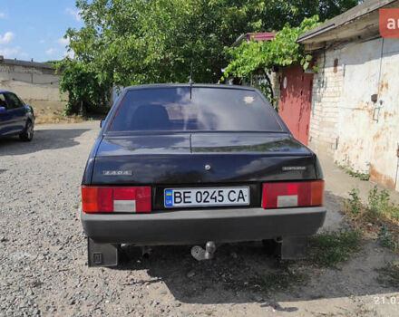 Черный ВАЗ 21099, объемом двигателя 1.5 л и пробегом 193 тыс. км за 2500 $, фото 3 на Automoto.ua