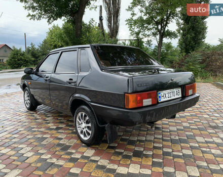 Черный ВАЗ 21099, объемом двигателя 1.6 л и пробегом 150 тыс. км за 2800 $, фото 11 на Automoto.ua
